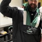 Jason Kelce Eagles Starter New Heights Show Jacket